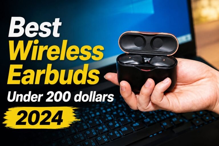 Best Wireless Earbuds Under 200 dollars 2024: Tested & Ranked Best wireless earbuds under $200 in 2024 lined up for comparison