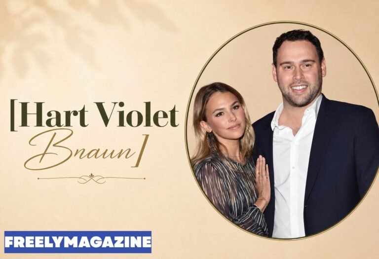 Hart Violet Braun, daughter of Scooter Braun and Yael Cohen