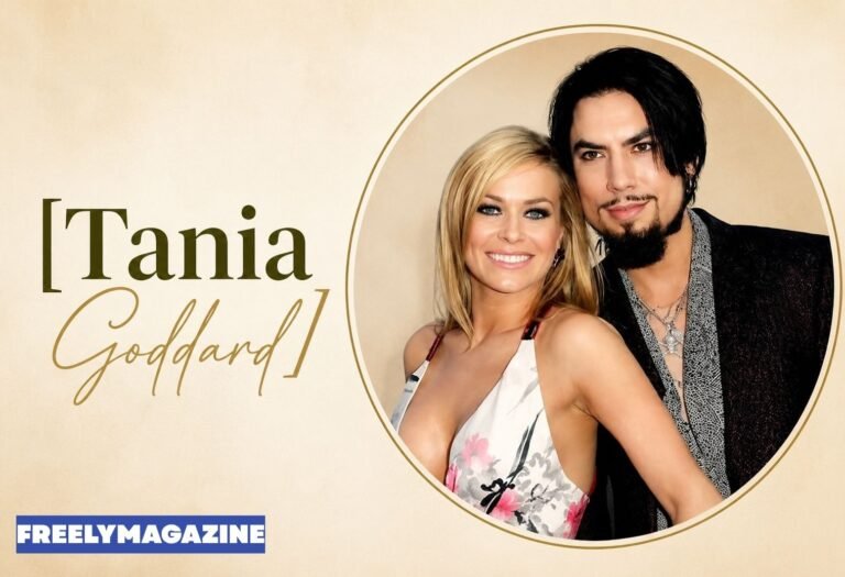 Tania Goddard, Dave Navarro's first wife and Hollywood makeup artist