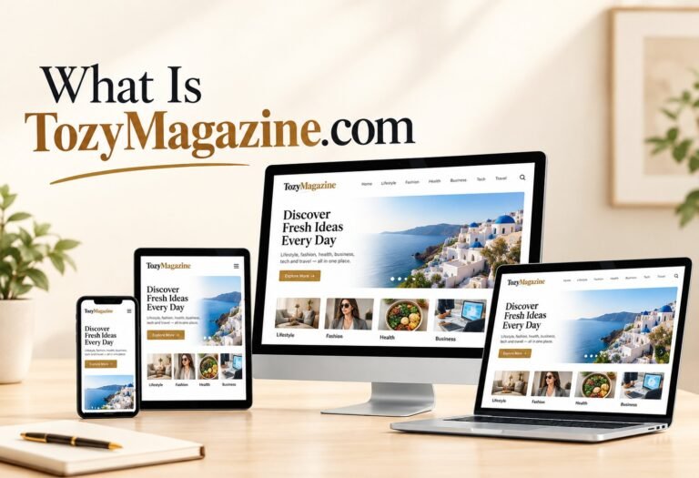 TozyMagazine.com online magazine and content website