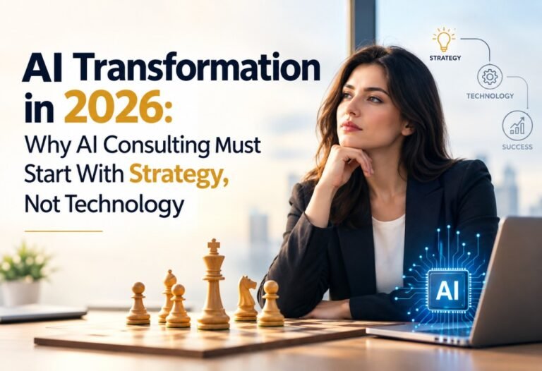 AI Transformation in 2026: Why AI Consulting Must Start With Strategy, Not Technology ai-transformation-in-2026
