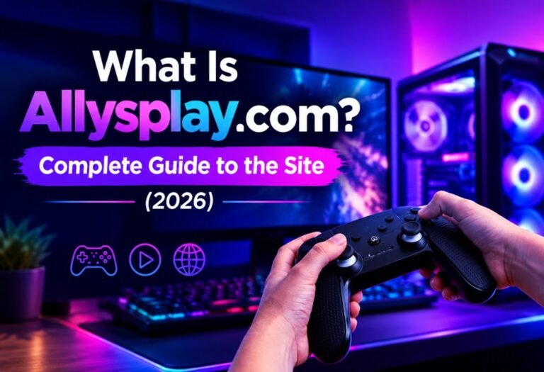 Allysplay.com gaming blog homepage showing latest game news and guides