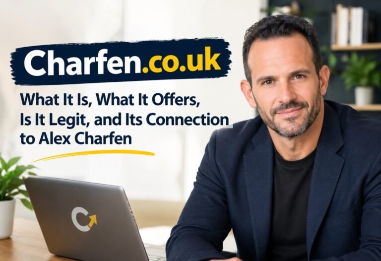 Charfen.co.uk website guide covering business, technology, lifestyle, and entrepreneurship