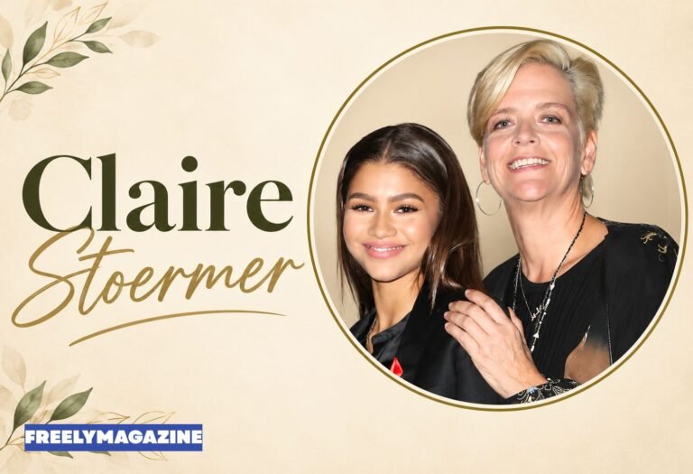 Claire Stoermer, Zendaya's mother, smiling at a public event
