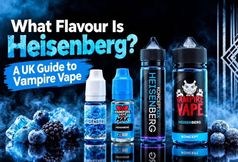What Flavour Is Heisenberg? A UK Guide to Vampire Vape What Flavour Is Heisenberg?