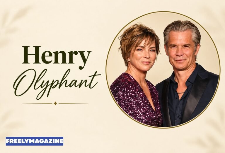 Henry Olyphant's father Timothy Olyphant at a public event