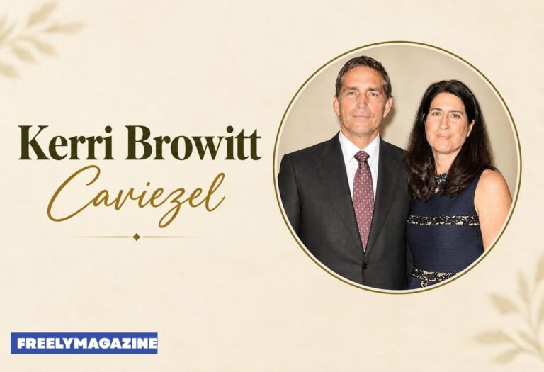 Kerri Browitt Caviezel smiling in a portrait photo
