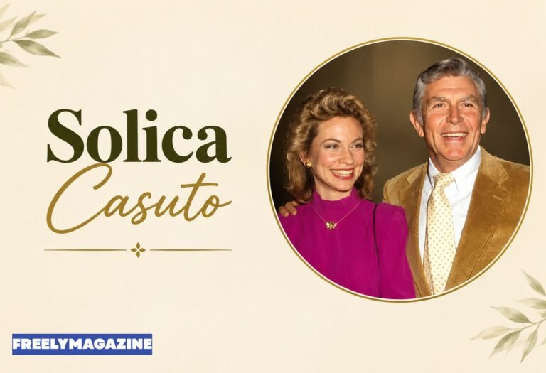 Solica Casuto, Andy Griffith's second wife, portrait photo