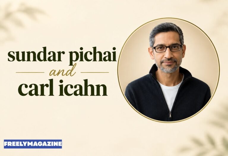 Sundar Pichai and Carl Icahn side by side comparison 2026