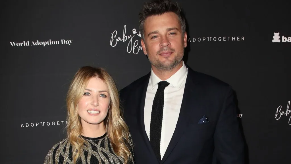 Jessica Rose Lee and Tom Welling together before their engagement