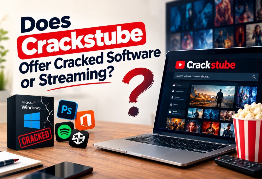 The name may suggest software cracks or video streaming, but a name alone is not evidence of a service's purpose.