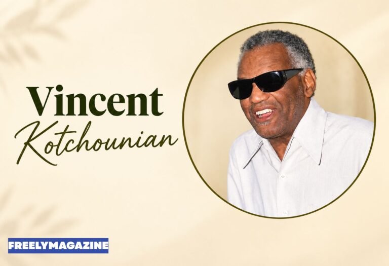 Vincent Kotchounian, son of Ray Charles and Arlette Kotchounian