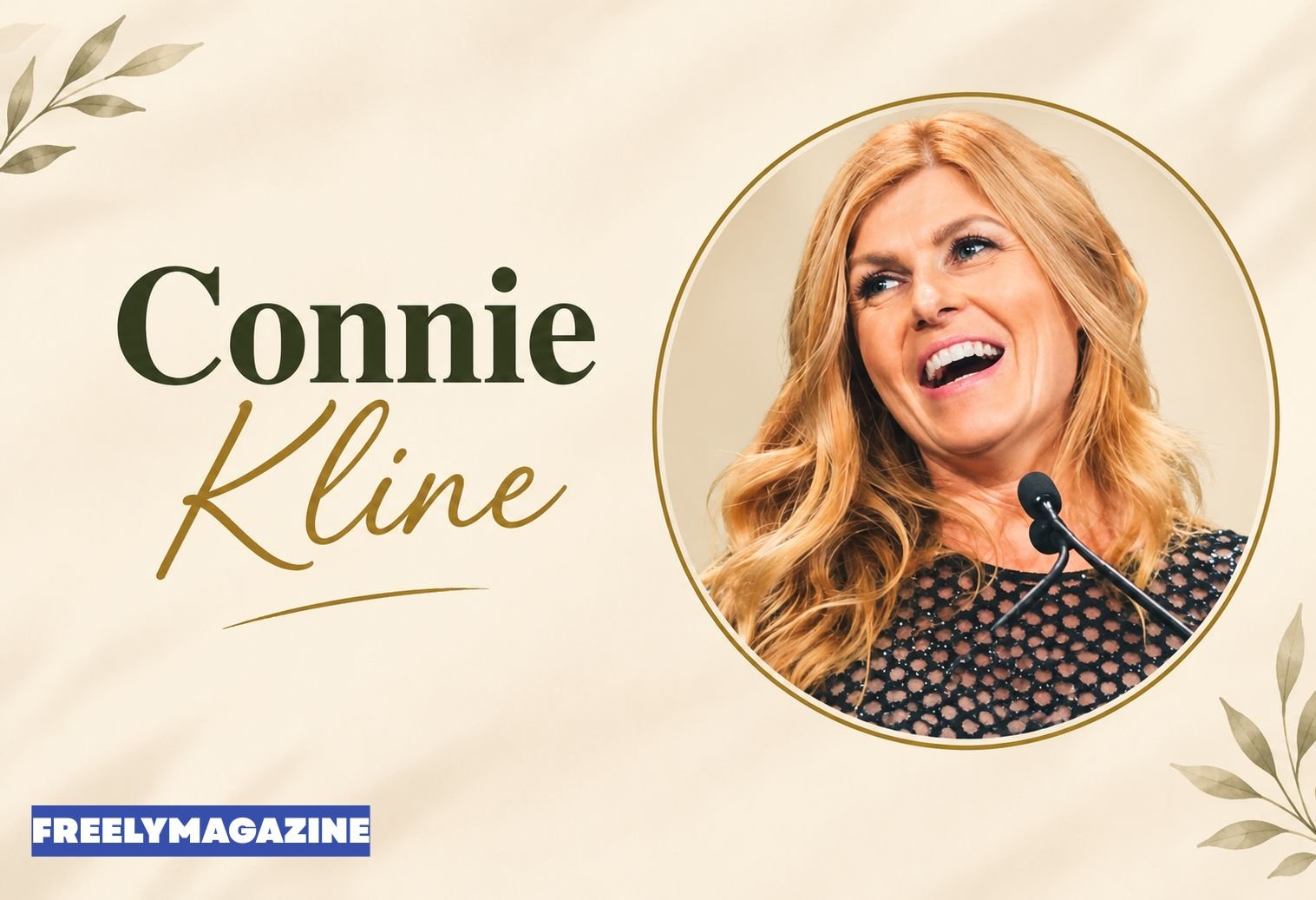 Actress Connie Britton, fraternal twin sister of Cynthia Womack